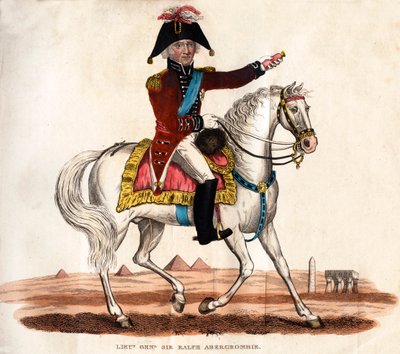 Sir Ralph Abercromby 1734-1801, brittiläinen kenraaliluutnantti, 1816 tekijältä Unbekannt