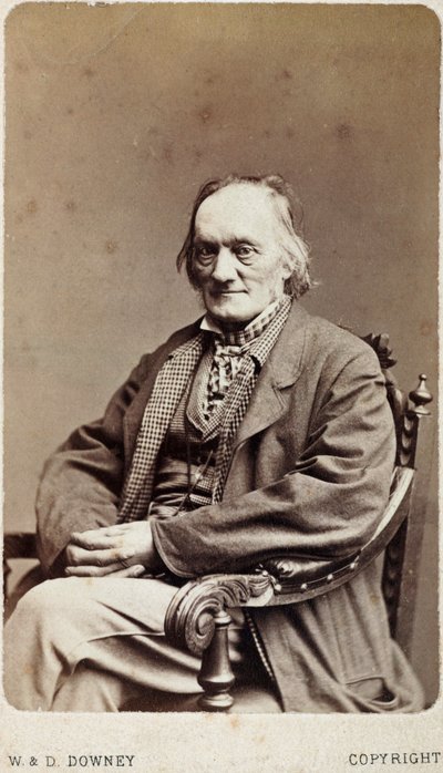 Sir Richard Owen, englantilainen luonnontieteilijä ja paleontologi, n. 1880 tekijältä Unbekannt