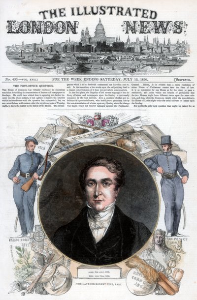 Sir Robert Peel, 1850 tekijältä Unbekannt