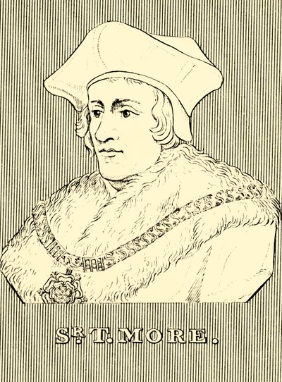 Sir T. More, 1478-1535, 1830. tekijältä Unbekannt