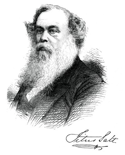 Sir Titus Salt, brittiläinen valmistaja ja hyväntekijä, c1880 tekijältä Unbekannt