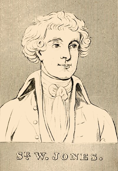 Sir W. Jones, 1746-1794, 1830. tekijältä Unbekannt