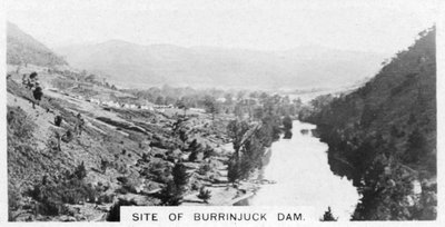 Burrinjuckin padon paikka, Uusi Etelä-Wales, Australia, 1928 tekijältä Unbekannt