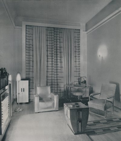 Olohuone, 1933. tekijältä Unbekannt