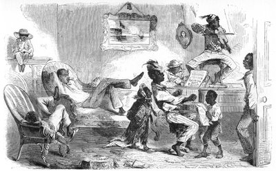 Orjat juhlivat vapautumista, 1860-luku tekijältä Unbekannt