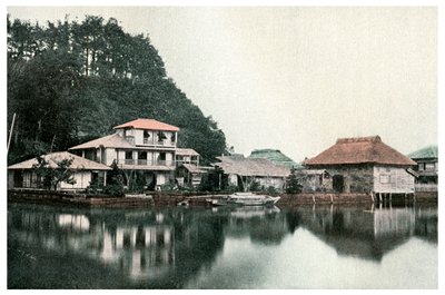 Pieni kesähotelli, Kanazawa, Japani, 1904 tekijältä Unbekannt