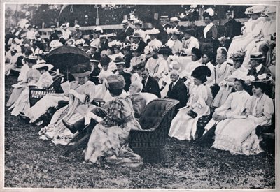 Jotkut katsojat Guards Sportsissa Chelseassa, 1906 tekijältä Unbekannt
