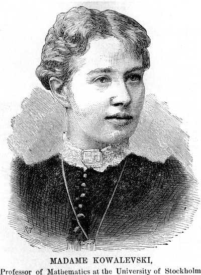 Sonia Sophie Kowalevski, venäläinen matemaatikko, 1888 tekijältä Unbekannt