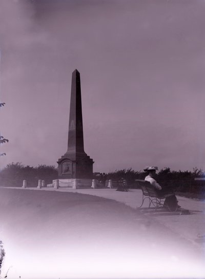 Etelä-Afrikan sotamuistomerkki, Plymouth, Devon, vuodelta 1910. tekijältä Unbekannt