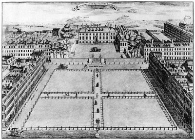 Southampton tai Bloomsbury Square, Lontoo, 1700-luku 1907 tekijältä Unbekannt