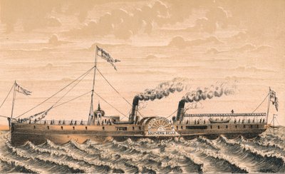 Southern Belle Toronton, Niagaran ja Buffalon välillä..., 1800-luvun puolivälissä. tekijältä Unbekannt
