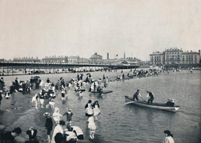 Southport - Laituri ja South Lake, 1895 tekijältä Unbekannt