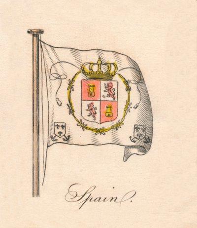 Espanja, 1838 tekijältä Unbekannt