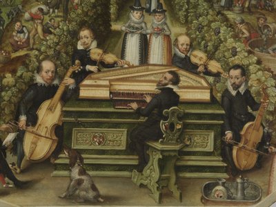 Lucas Friedrich Behaim von Schwartzbachin spinet-kansi, 1619 tekijältä Unbekannt