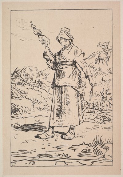 Spinner Auvergnesta, 1830-99. tekijältä Unbekannt
