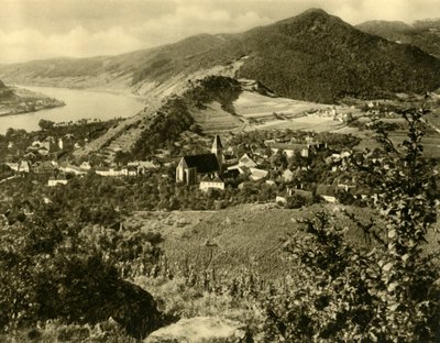 Spitz Tonavalla, Wachau, Ala-Itävalta, vuodelta 1935. tekijältä Unbekannt