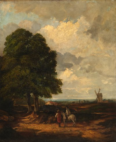 Kevätauraus lähellä East Bergholtia, 1800-luku. tekijältä Unbekannt