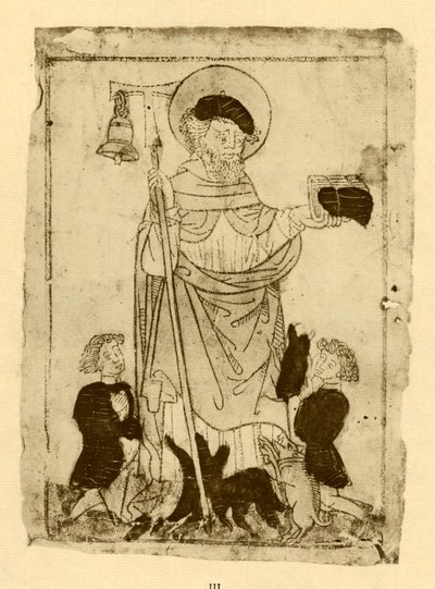 Pyhä Antonius Erakko, 1915. tekijältä Unbekannt