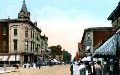 St Catherine Street, Montreal, Kanada, 1900-luku tekijältä Unbekannt