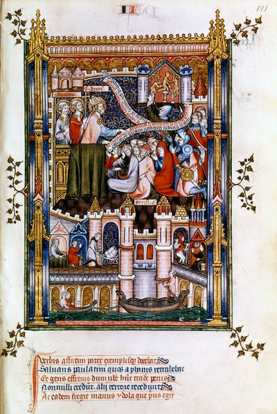 St Denis saarnaa, 1317 tekijältä Unbekannt