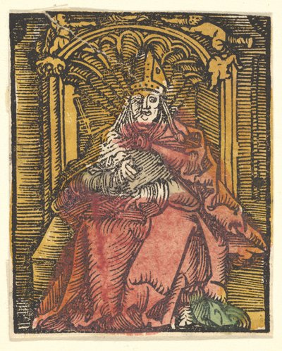 Pyhän Erasmuksen kopio, vuoden 1512 jälkeen. tekijältä Unbekannt
