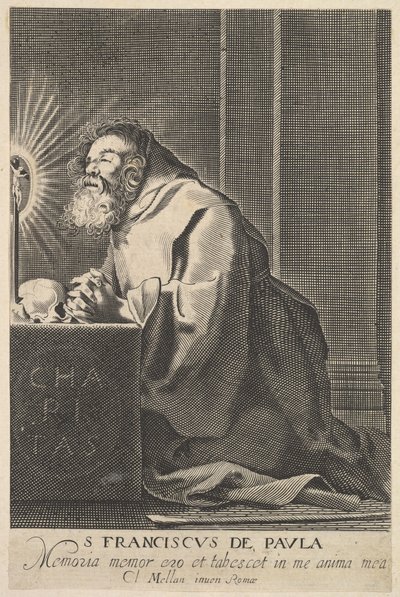 St. Francis de Paul, vuoden 1627 jälkeen. tekijältä Unbekannt