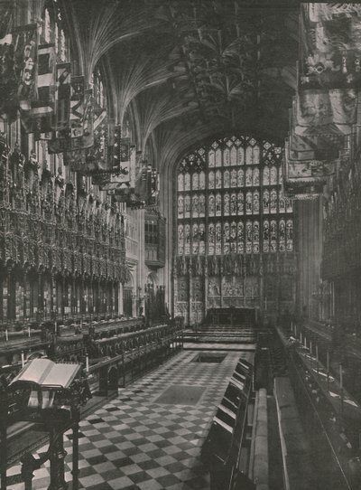 St Georges Chapel, Windsor, 1910. tekijältä Unbekannt