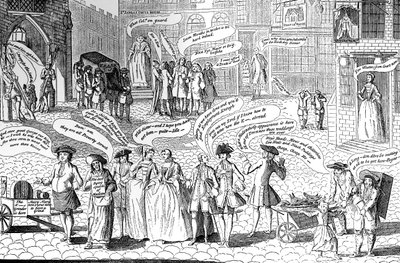 St Jamess lokakuussa..., 1750 tekijältä Unbekannt