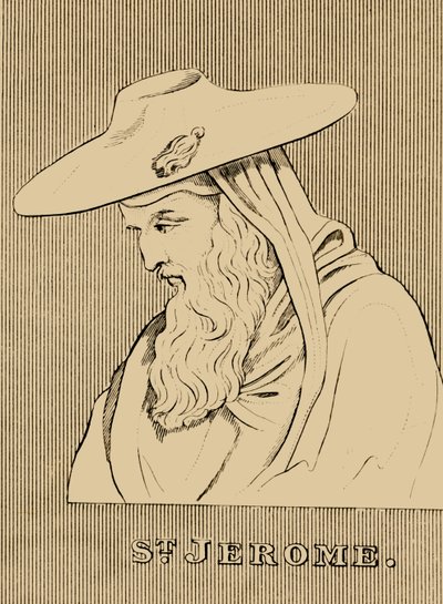 St. Jerome, c347-420, 1830. tekijältä Unbekannt