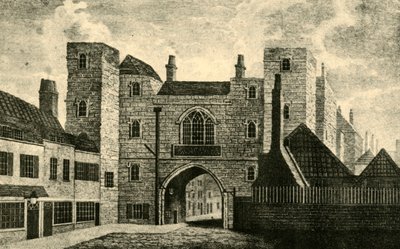 St. Johns Gate, Clerkenwell, 1813, 1925. tekijältä Unbekannt