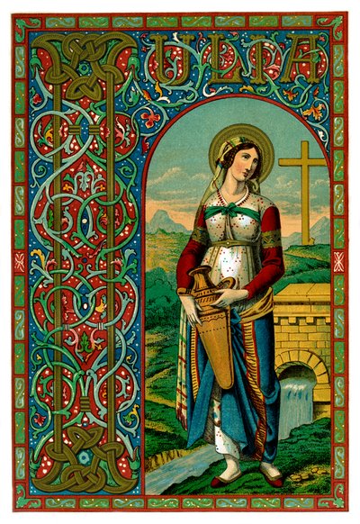 St Julia, 1886 tekijältä Unbekannt