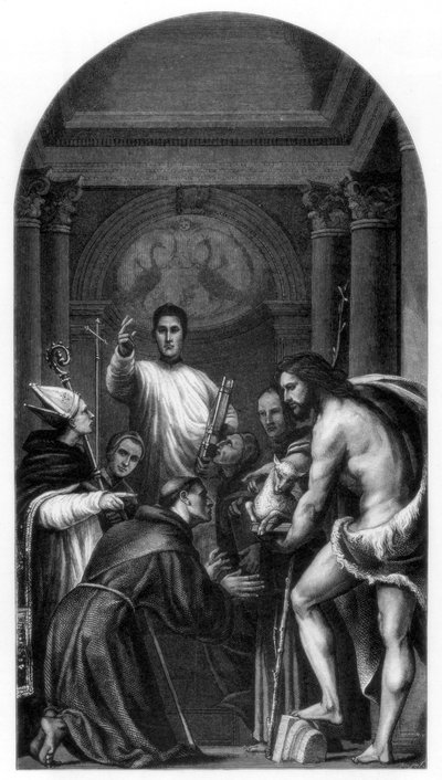 St Lorenzo Giustiniani ja muut pyhät, 1532 1870 tekijältä Unbekannt