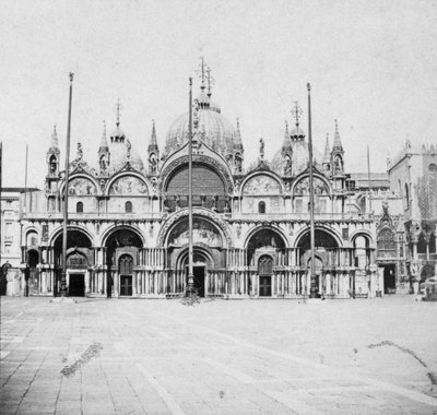Pyhän Markuksen basilika, Venetsia, Italia, 1800-luvun loppu tai 1900-luvun alku tekijältä Unbekannt