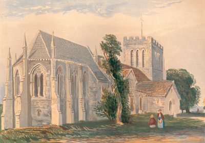 St. Mary, Madley, Herefordshire, 1800-luku tekijältä Unbekannt