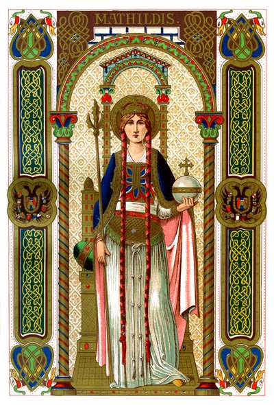 St Mathilda, 1886 tekijältä Unbekannt
