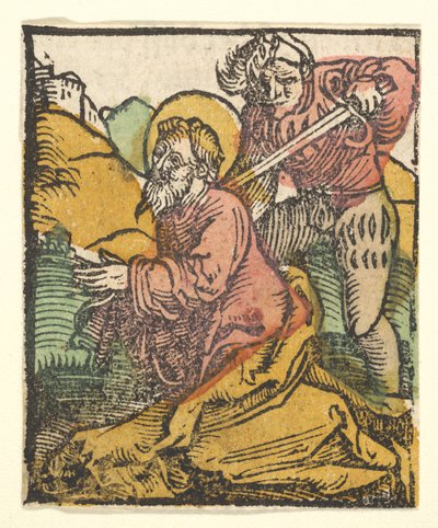 Pyhän Matteuksen kopio, vuoden 1511 jälkeen. tekijältä Unbekannt