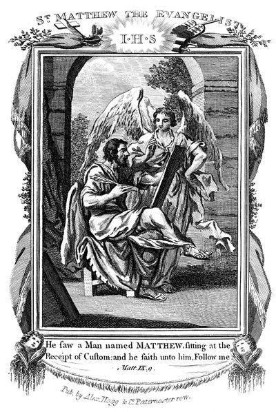 Pyhä Matteus evankelista, 1808 tekijältä Unbekannt
