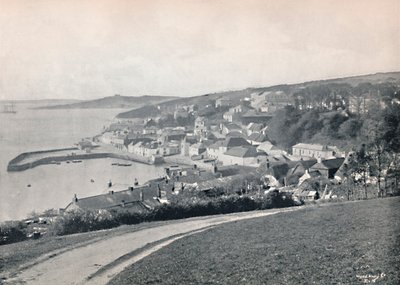 St. Mawes - Näytetään satama ja linna, 1895 tekijältä Unbekannt