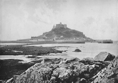 St. Michaels Mount - Kallioilta lähellä Marazionia, 1895 tekijältä Unbekannt