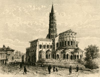 St. Sernin, Toulouse, 1890. tekijältä Unbekannt