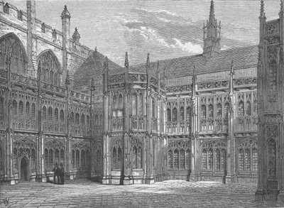 St Stephens Cloisters, 1897 tekijältä Unbekannt