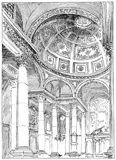 St Stephens Walbrook, 1899 tekijältä Unbekannt
