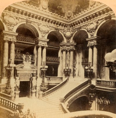 Portaat Grand Opera Housessa, Pariisissa, Ranskassa, c1900. tekijältä Unbekannt