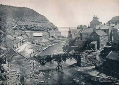 Staithes - Katse kohti merta, 1895 tekijältä Unbekannt