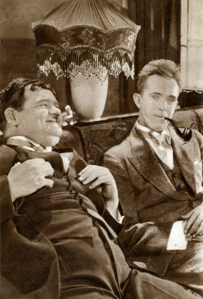 Stan Laurel ja Oliver Hardy, amerikkalainen komediaduo, 1933 tekijältä Unbekannt