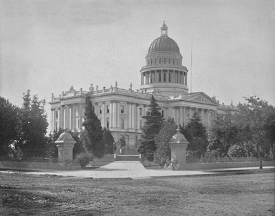 Osavaltion pääkaupunki, Sacramento, Kalifornia, n. 1897. tekijältä Unbekannt