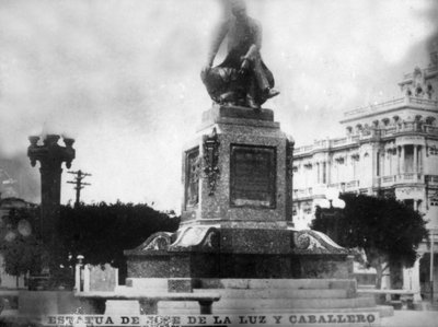 Don Jose de la Luz Caballeron patsas, 1912, 1920-luku tekijältä Unbekannt
