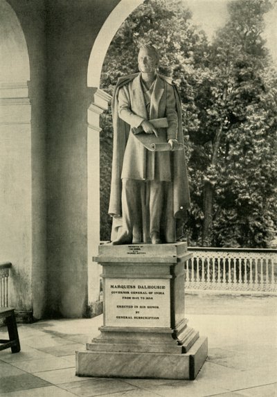 Lord Dalhousien patsas, 1925. tekijältä Unbekannt