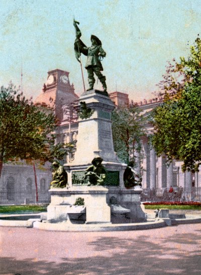 Paul Chomedey de Maisonneuven patsas, Montreal, 1904 tekijältä Unbekannt