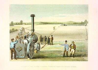 Höyryaurausvälineet, c1860 tekijältä Unbekannt